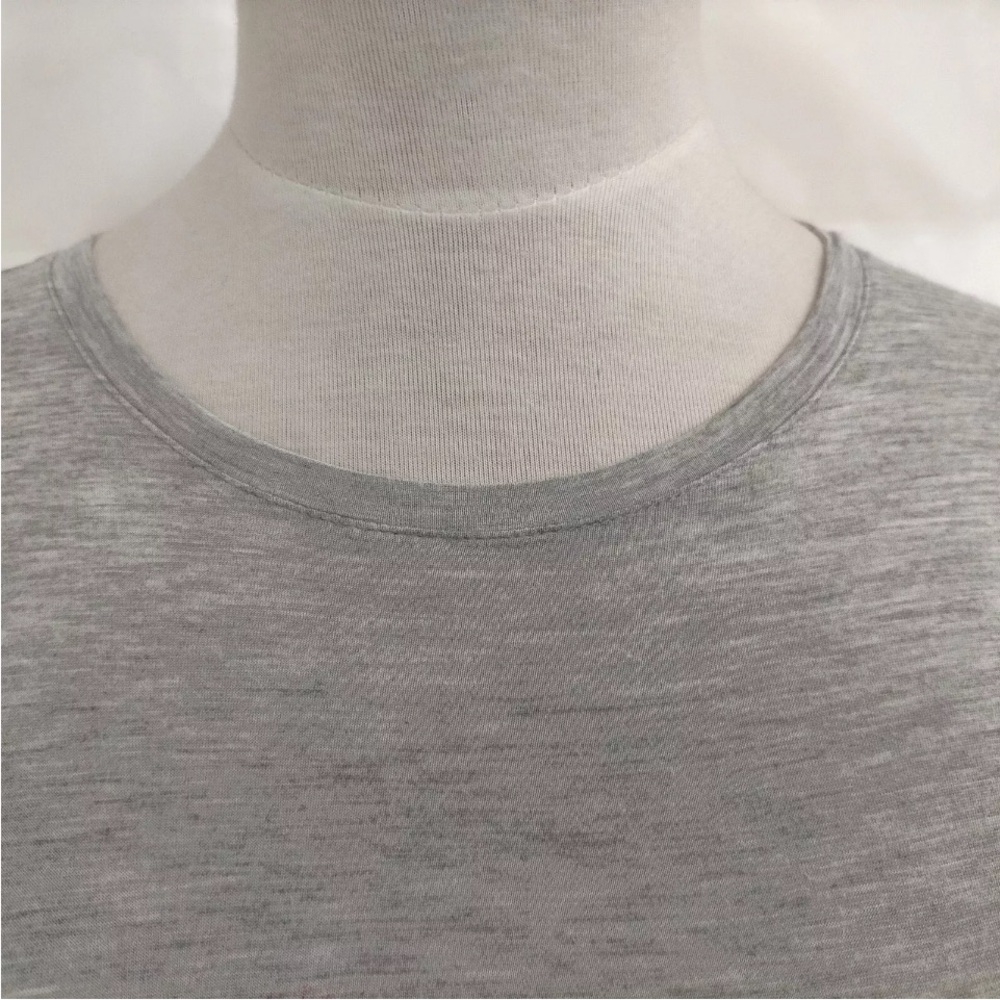 Gucci Gray & Pink Logo Top - Size XS - Picture 5 of 9